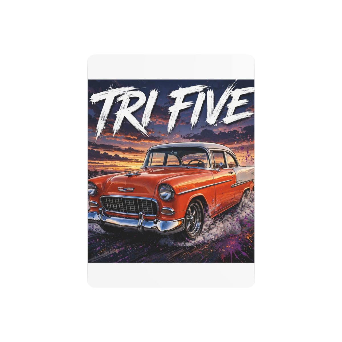 TRI FIVE Metal Sign