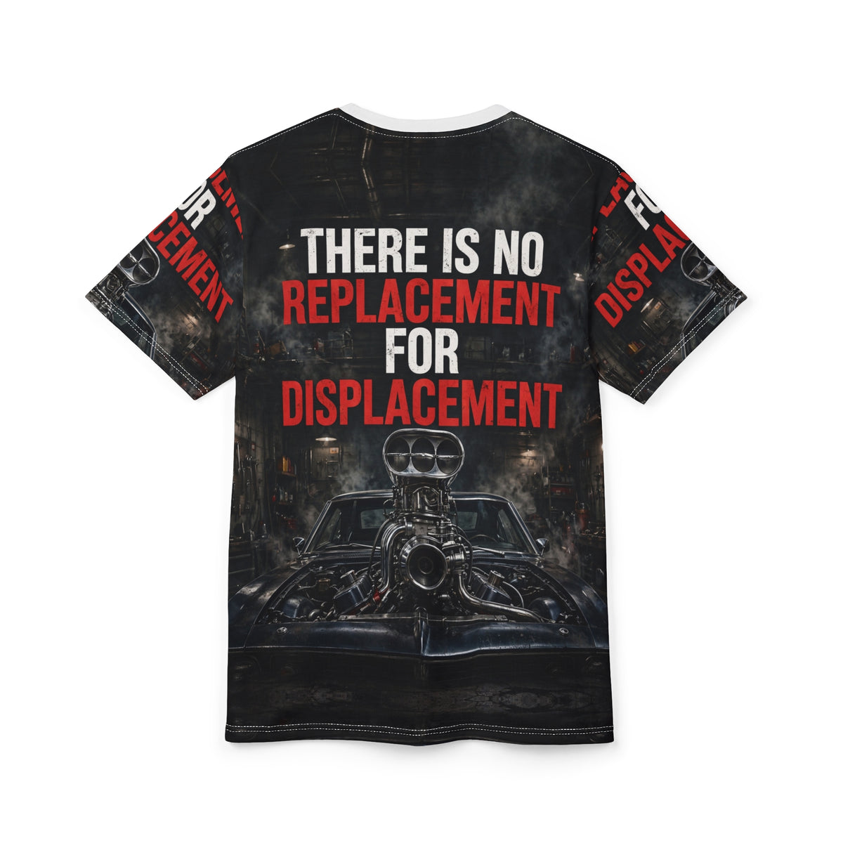 No Replacement For Displacement All-Over Tee
