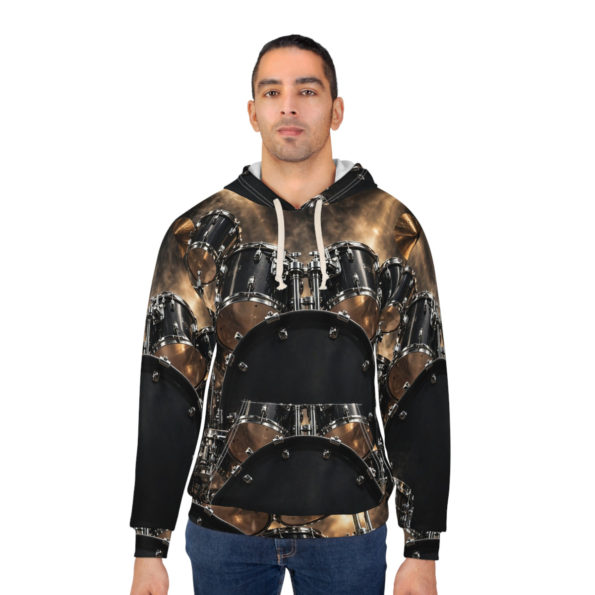 Drumset All-Over Hoodie