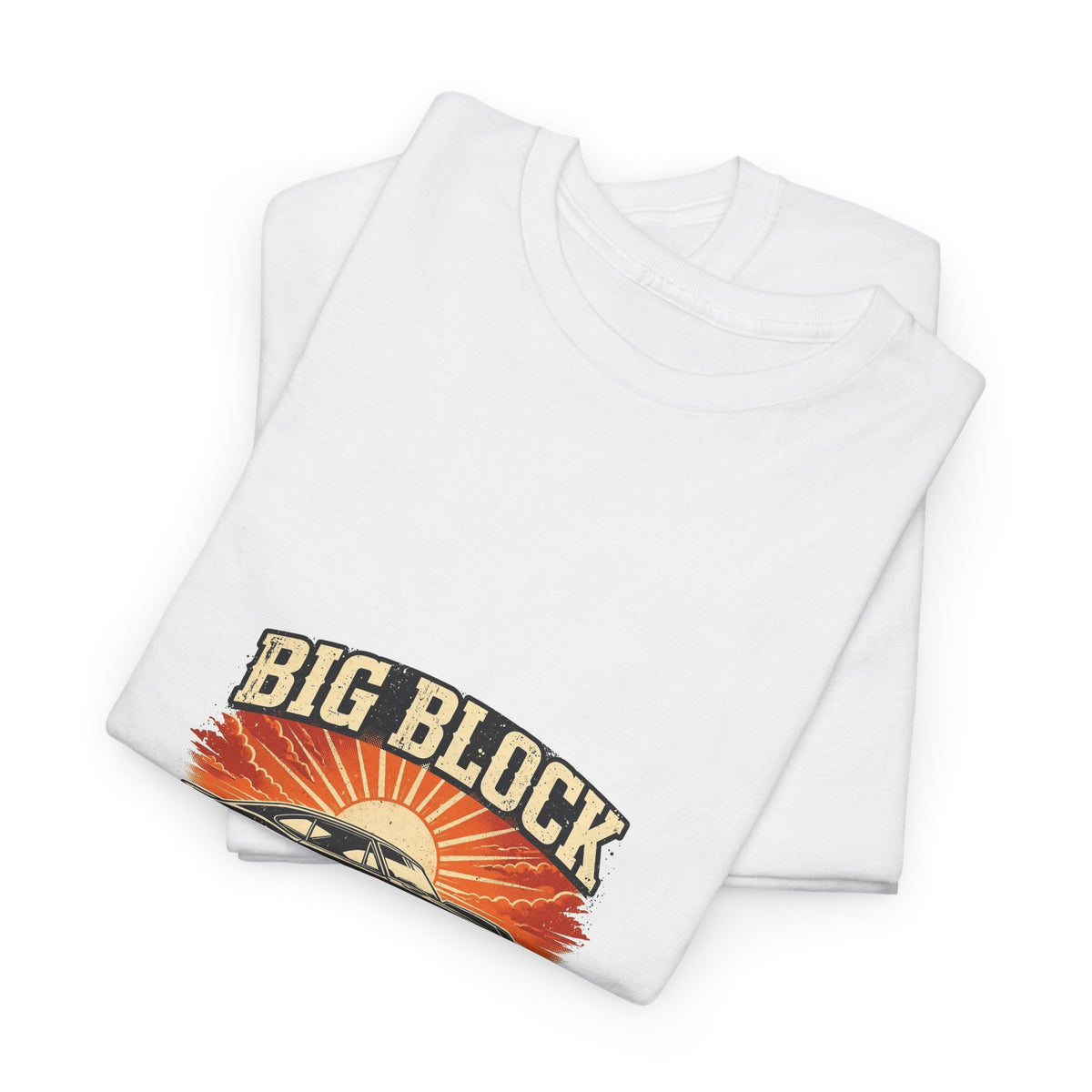 Big Block Sunset Tee
