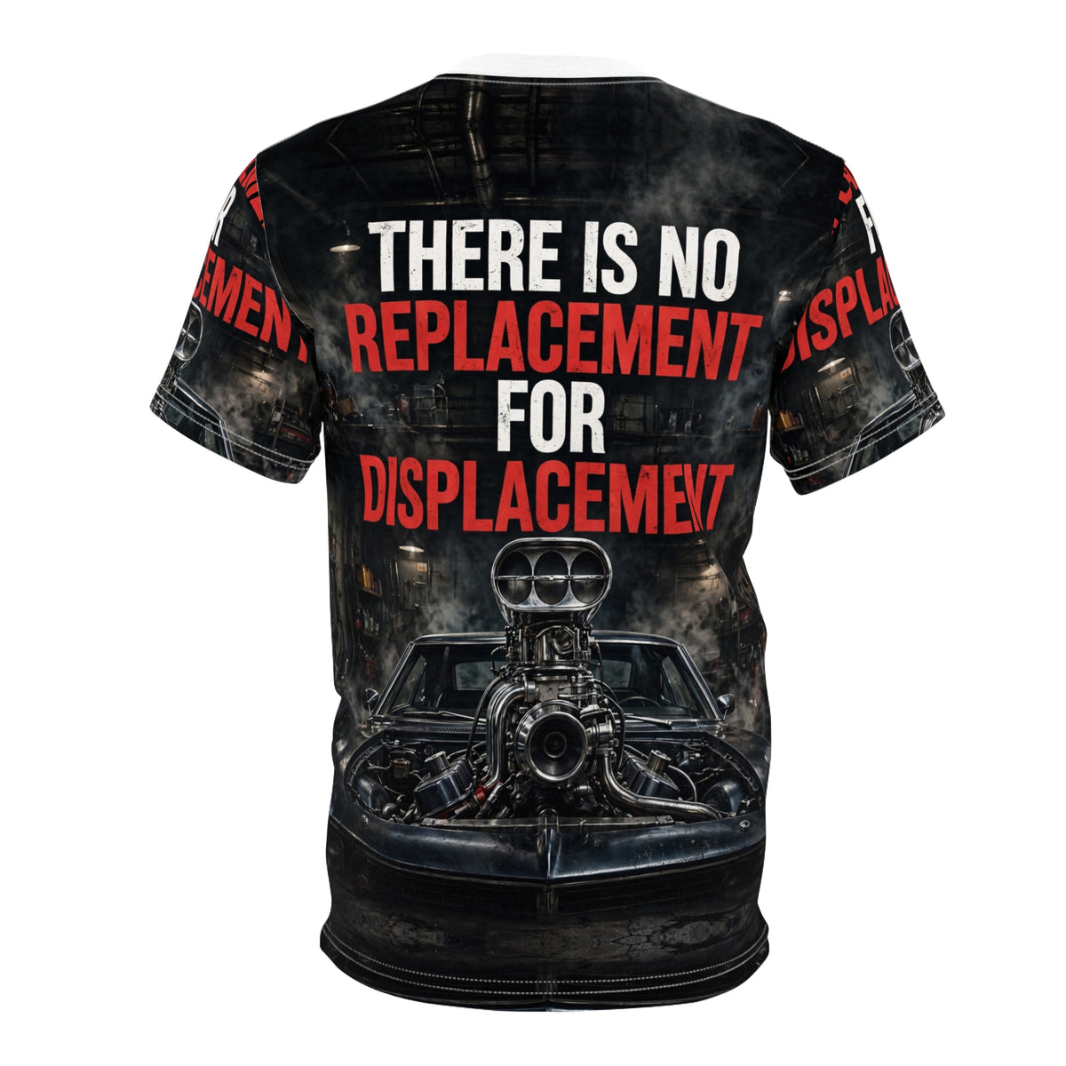 No Replacement For Displacement All-Over Tee