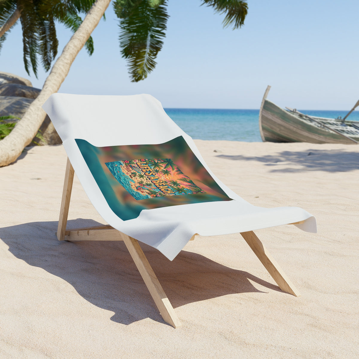 Life's a Beach Beach Towel | DeMichele Homewares