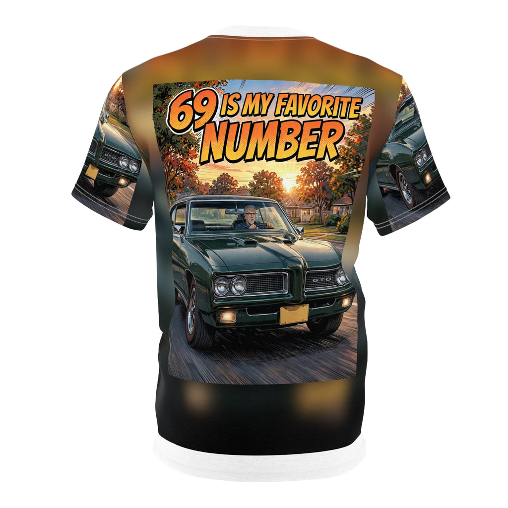 69 Is My Favorite Number All-Over Tee