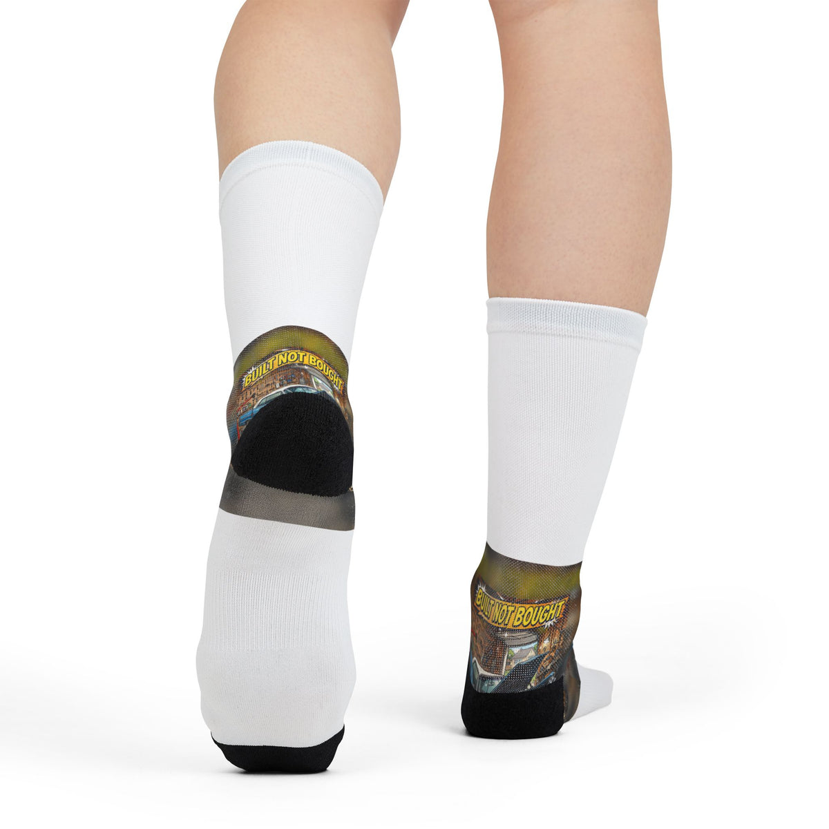 Classic Car Racing Crew Socks