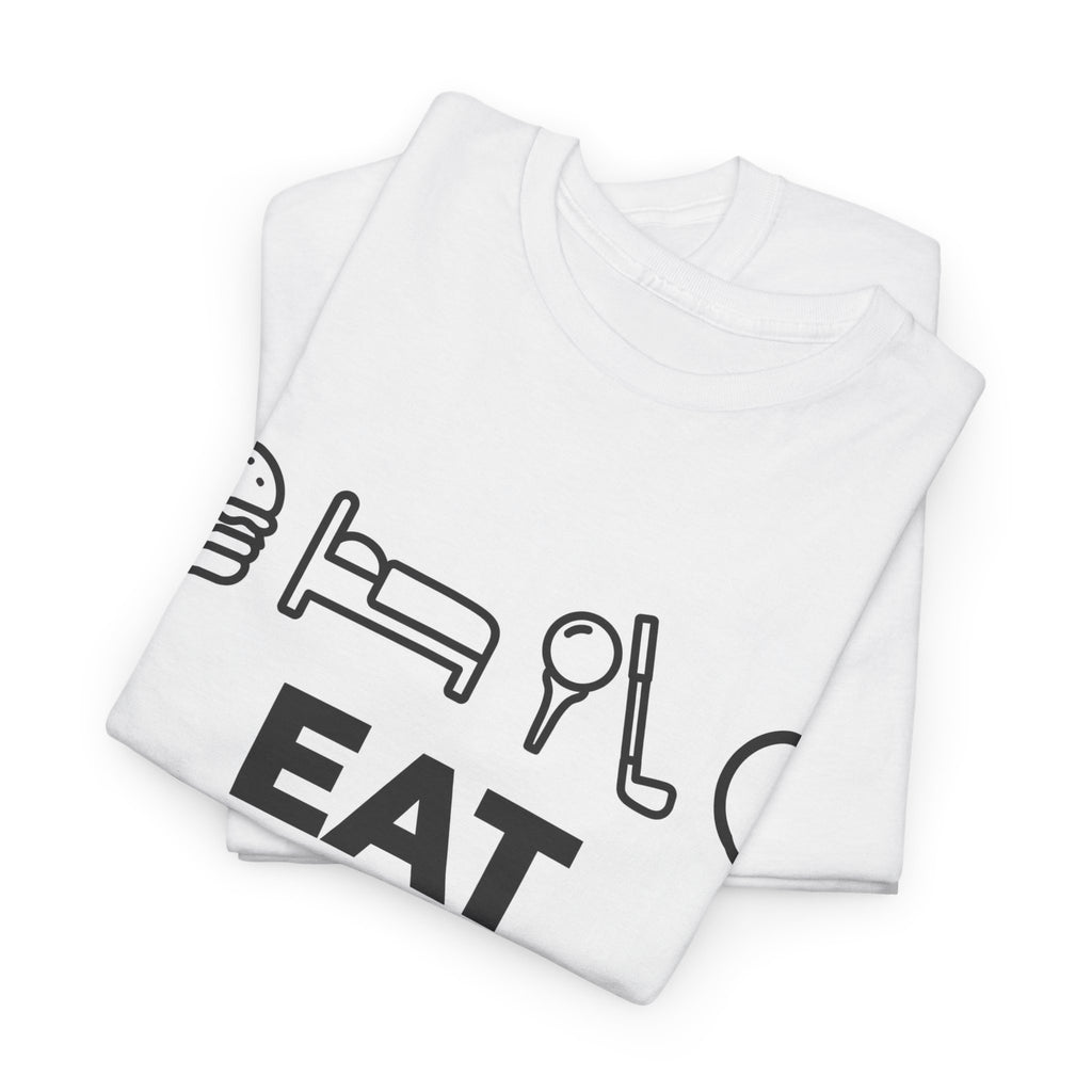 Eat Sleep Golf Repeat Tee