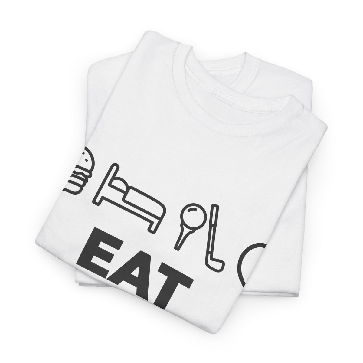 Eat Sleep Golf Repeat Tee