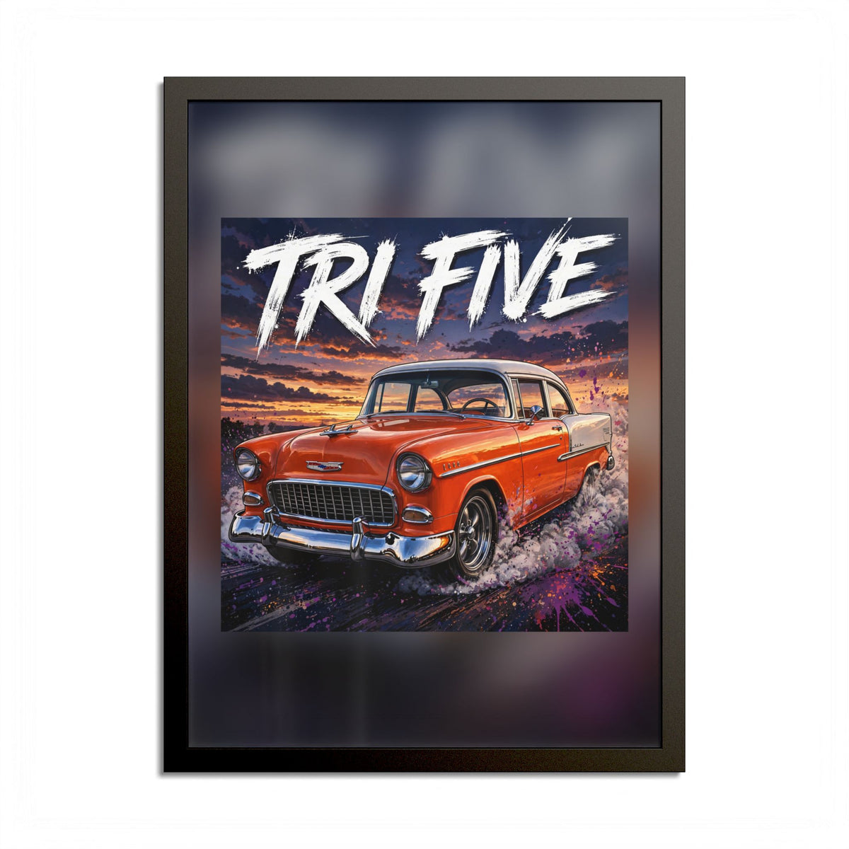 Muscle Car Framed Poster