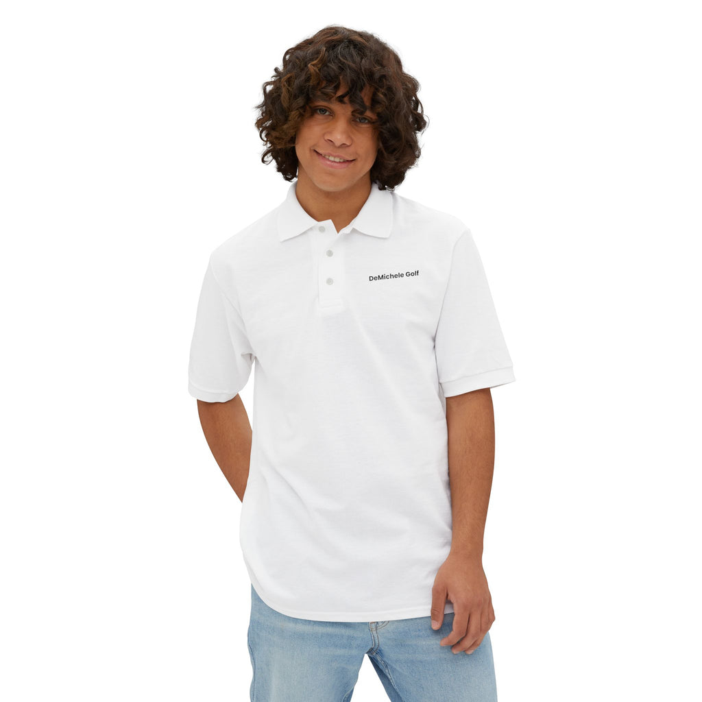 DeMichele Golf Polo — Printed Polo Shirt