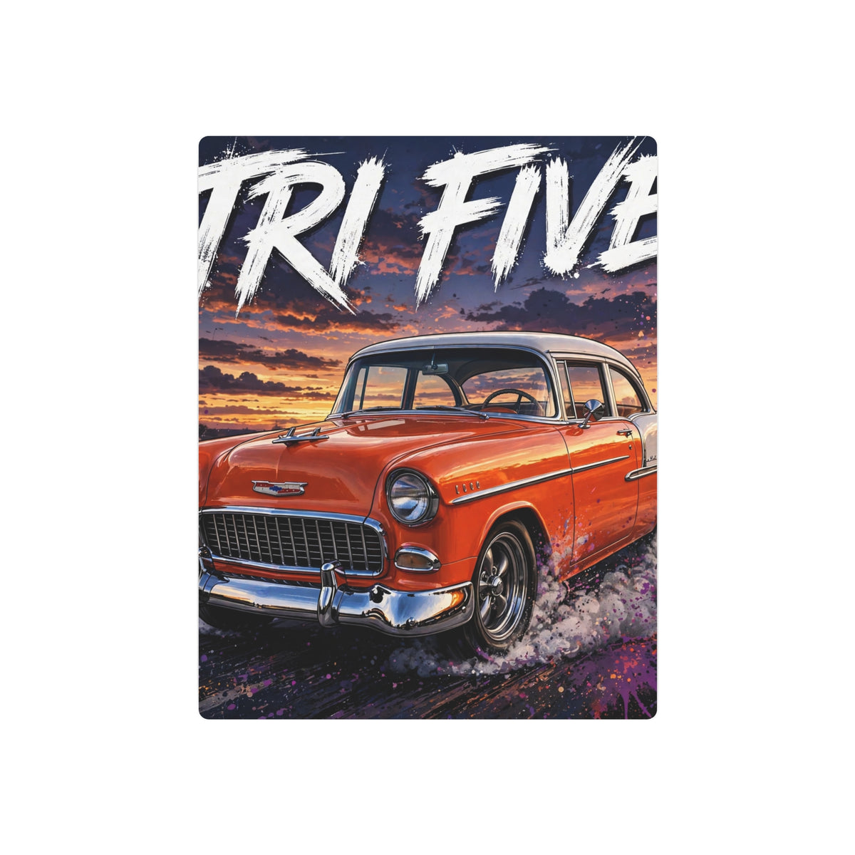 TRI FIVE Metal Sign