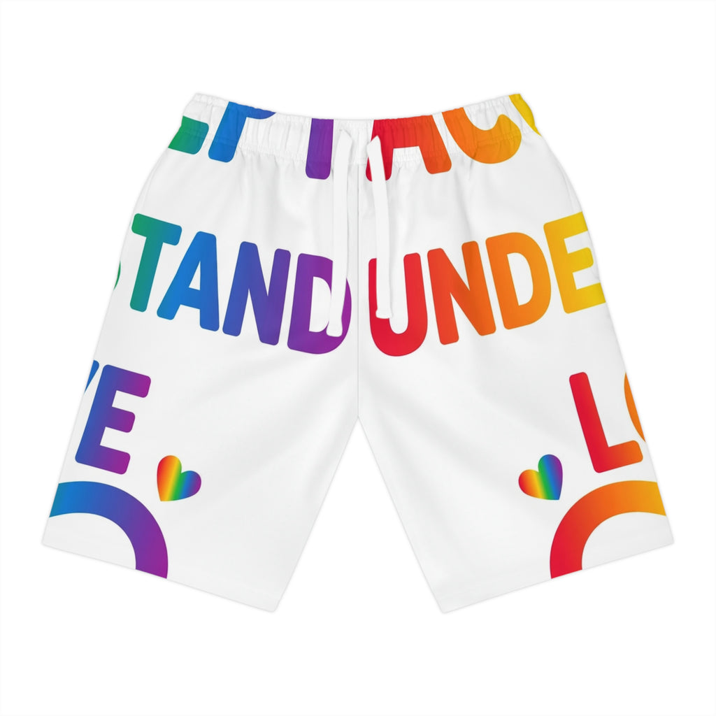 Accept Understand Love All-Over Shorts