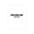 Faith Over Fear Poster