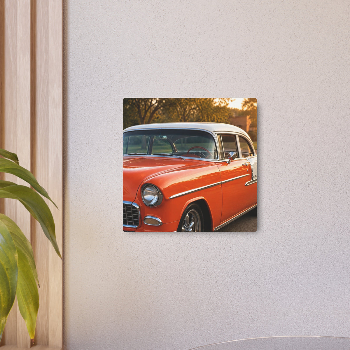 '55 Chevy Metal Sign