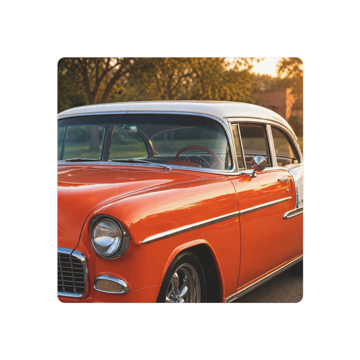 '55 Chevy Metal Sign