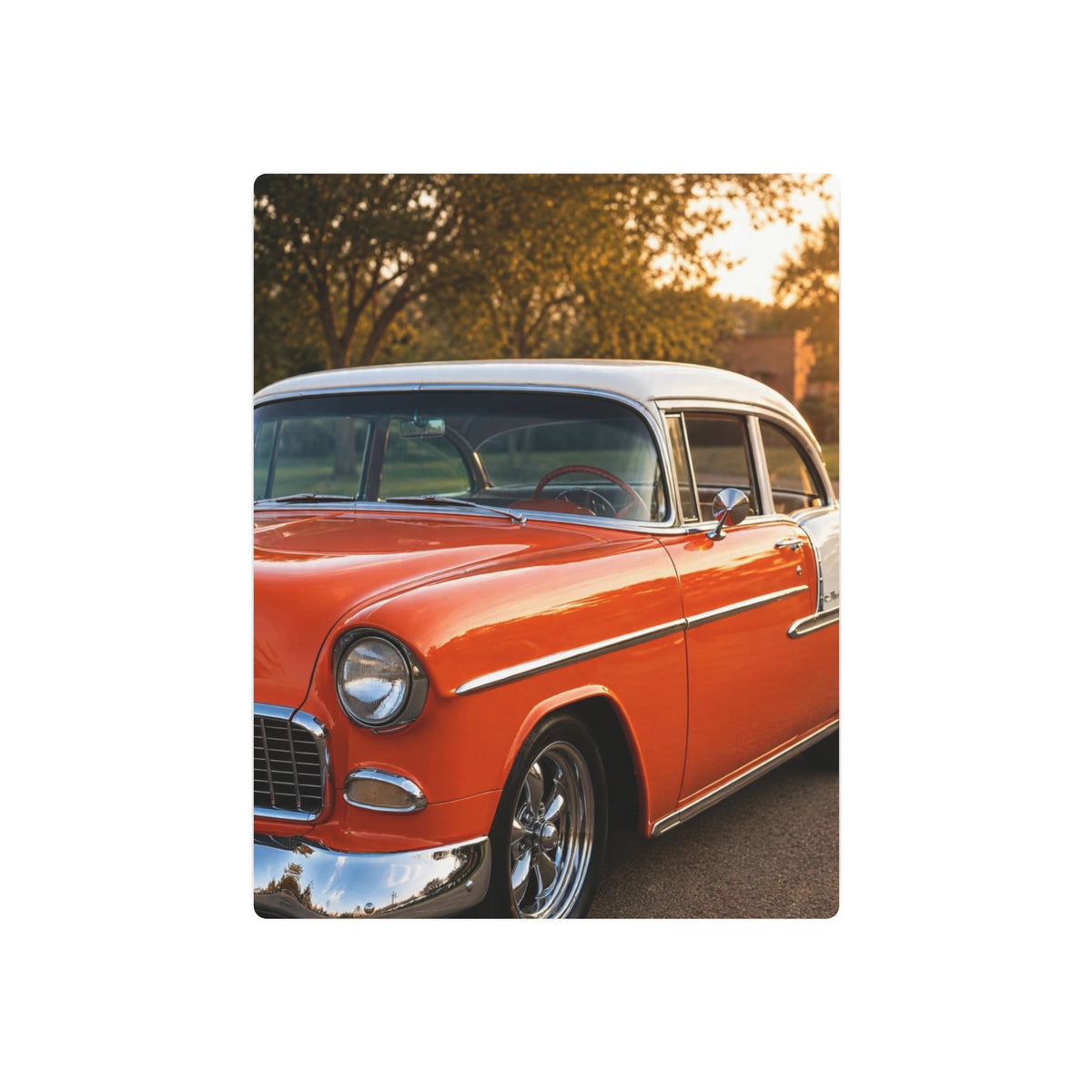 '55 Chevy Metal Sign