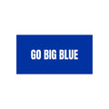 GO BIG BLUE Bumper Sticker