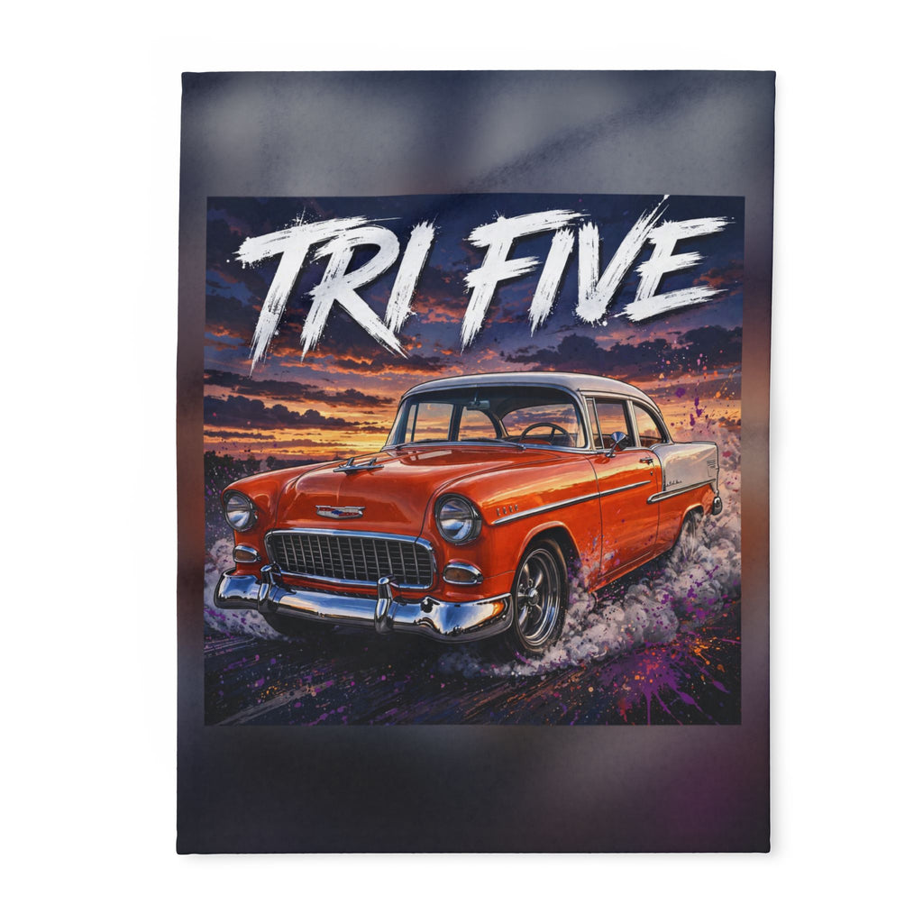 Muscle Car Fleece Blanket