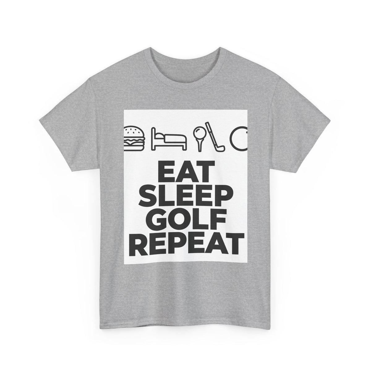 Eat Sleep Golf Repeat Tee