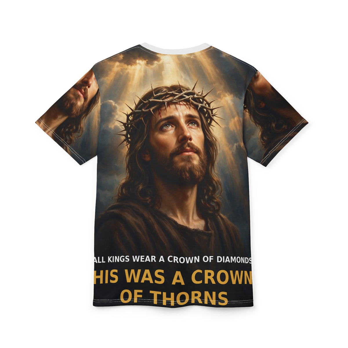 His Was a Crown of Thorns — All-Over Print Tee