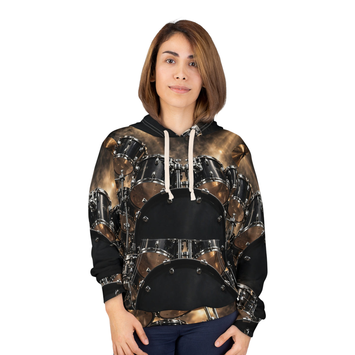 Drumset All-Over Hoodie
