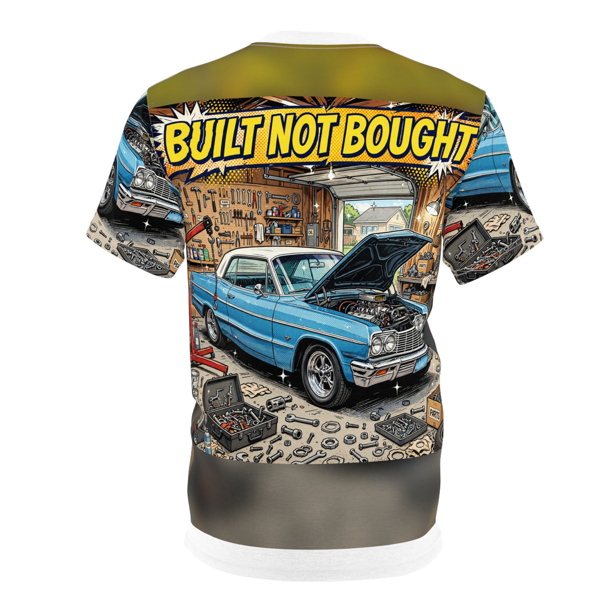 Built Not Bought All-Over Tee