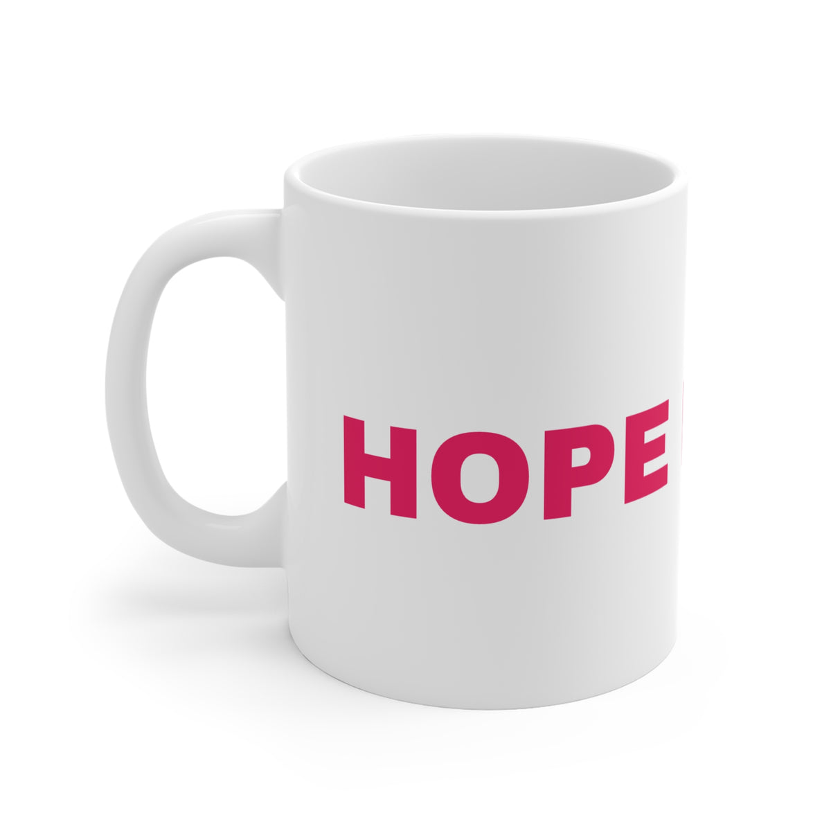 Hope in Pink Breast Cancer Awareness Mug