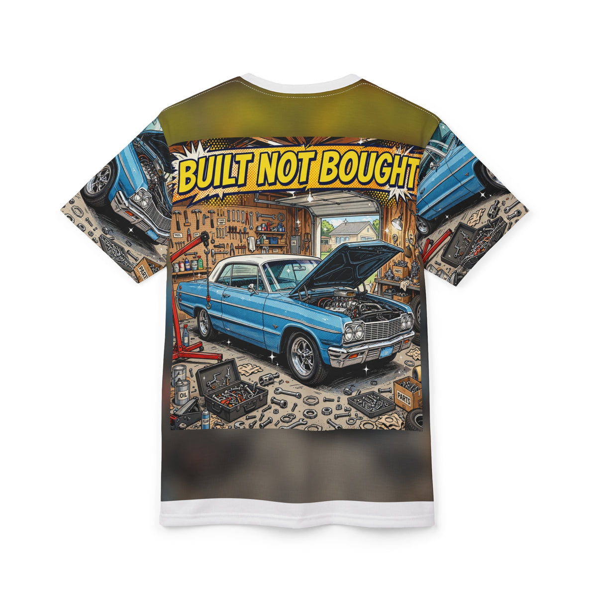 Built Not Bought All-Over Tee