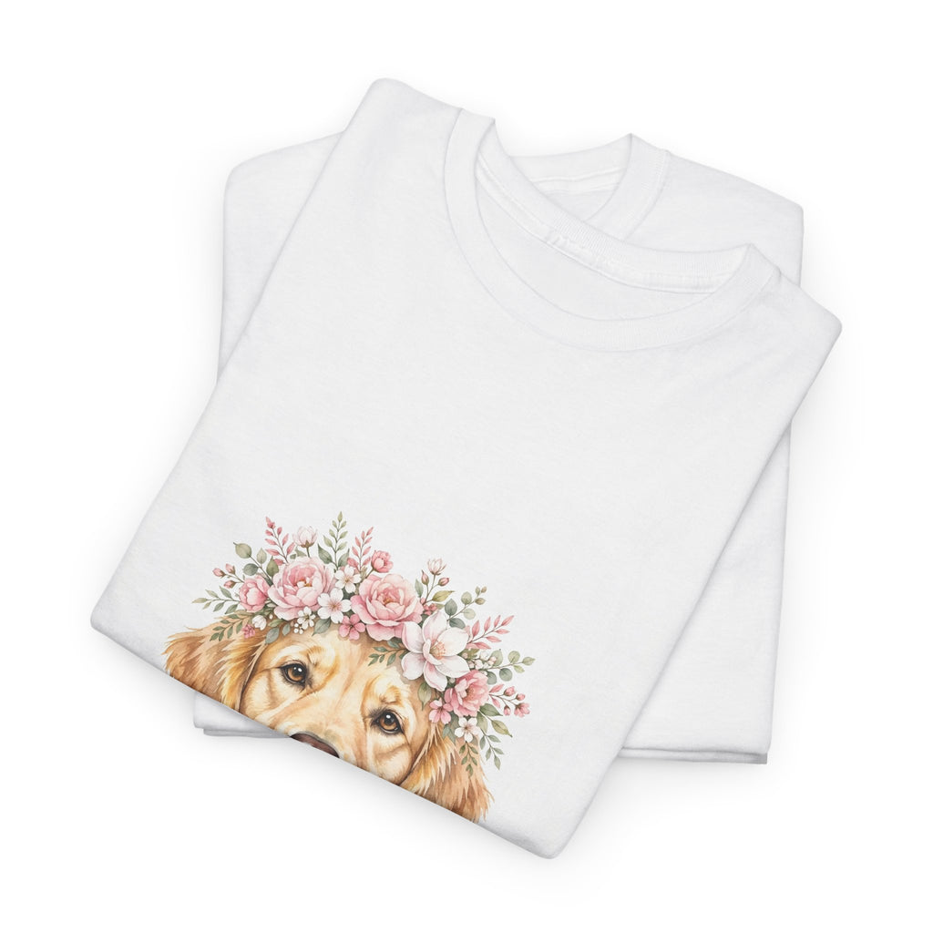 Golden Floral Tee
