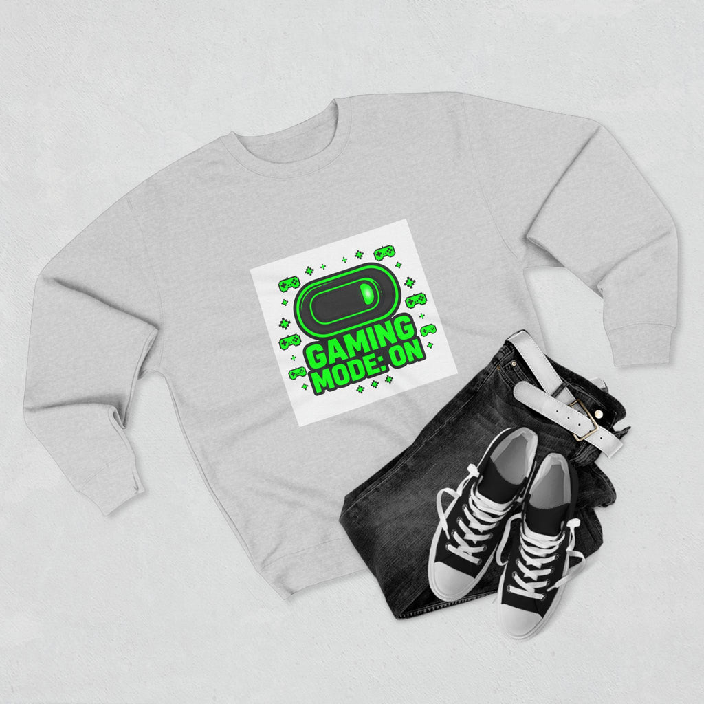 Gaming Mode On Crewneck Sweatshirt
