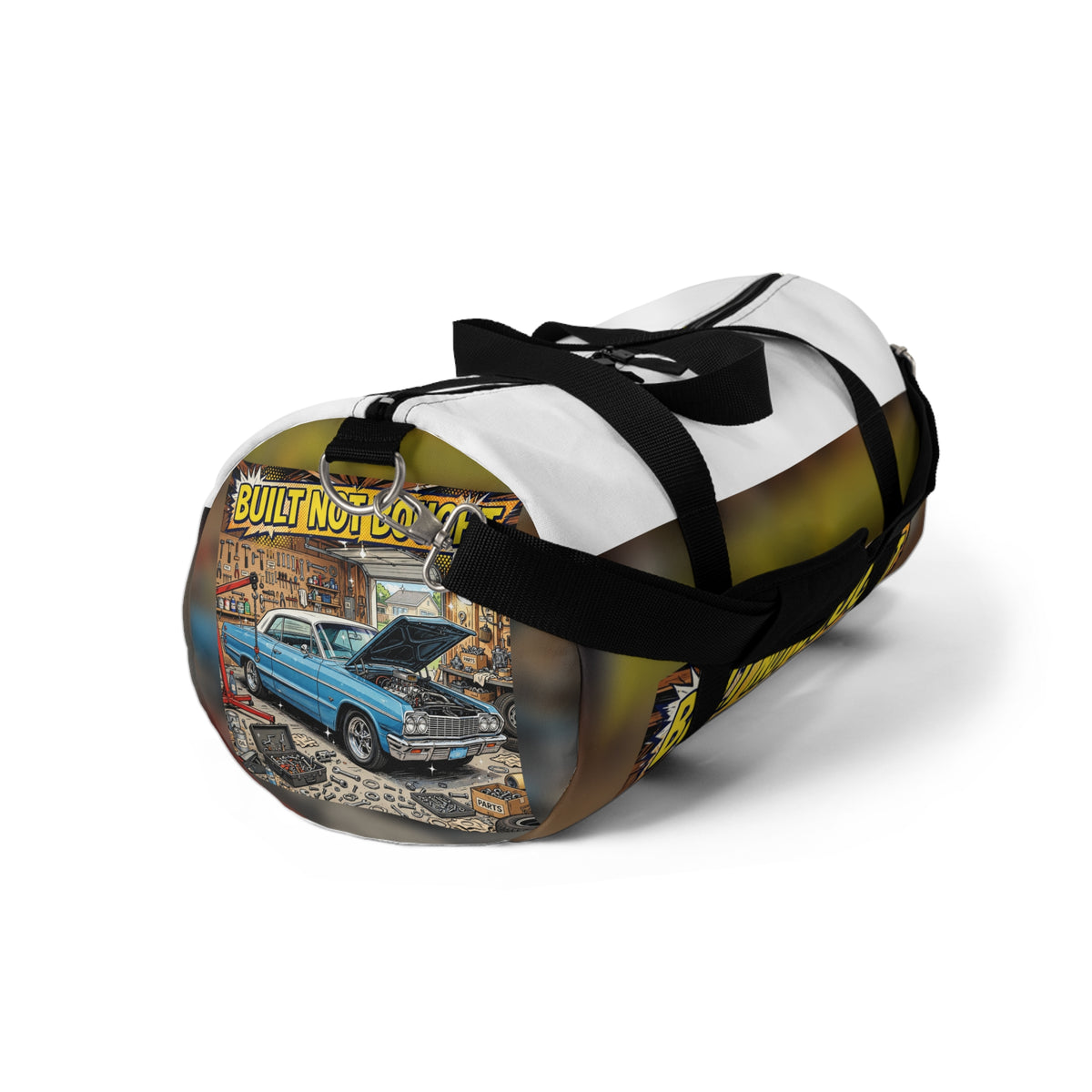 Built Not Bought Classic Car Duffel Bag