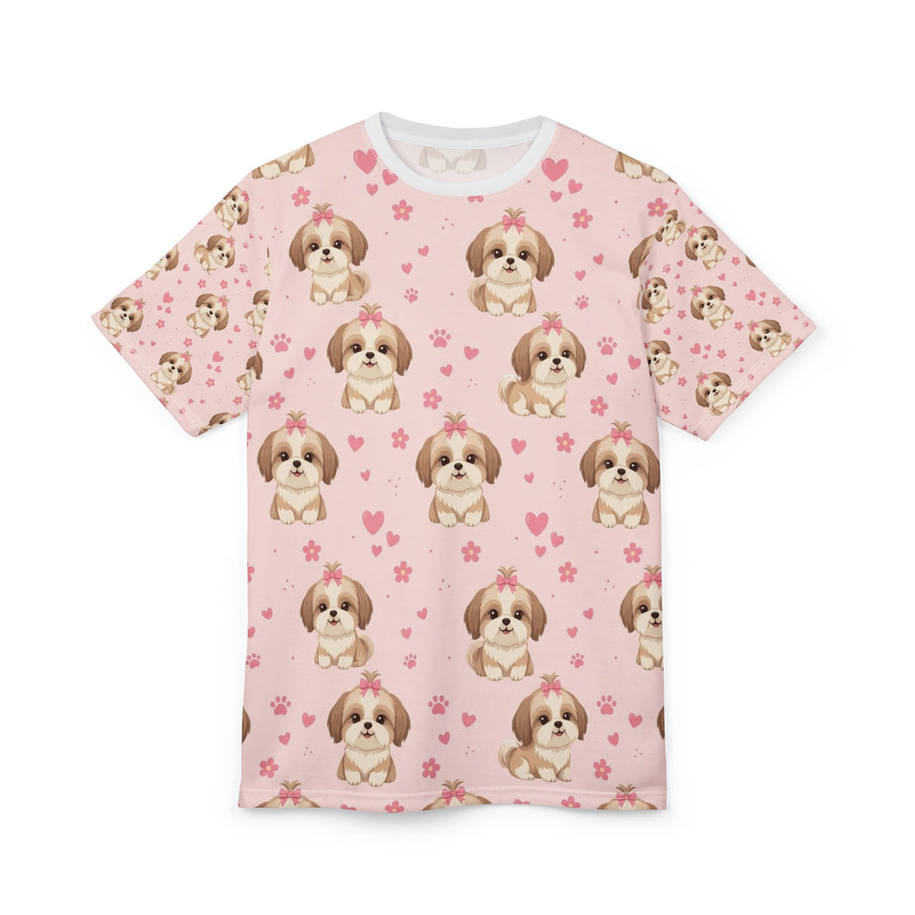Shih Tzu Pattern All-Over Tee