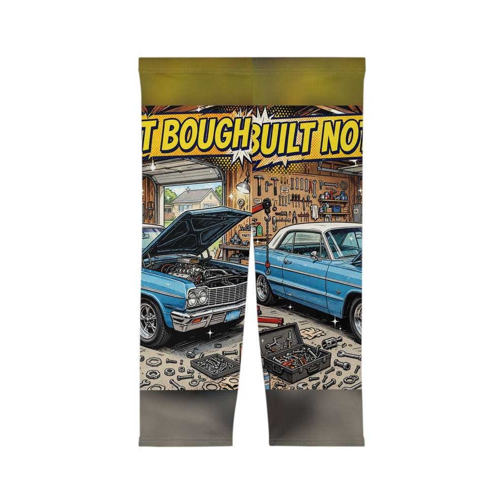 Built Not Bought Classic Car Capri Leggings