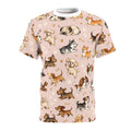 Pink Pups All-Over Tee