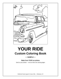 Your Ride — Custom Coloring Book